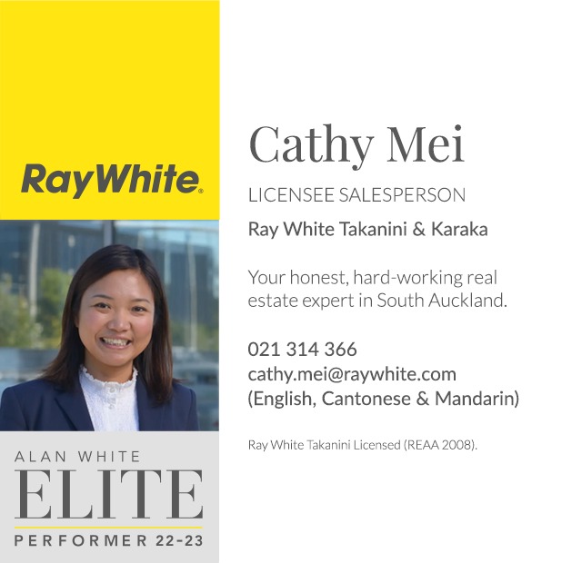 Cathy Mei - RayWhite - Papatoetoe West School - Dec 23