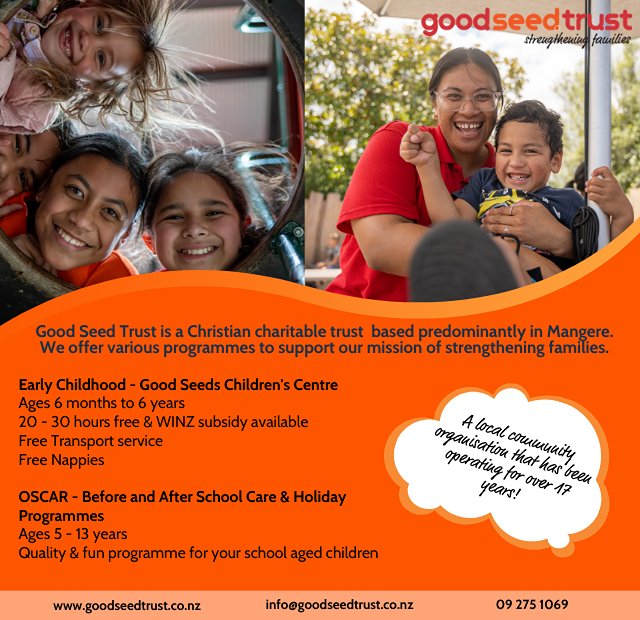 Good Seed Trust - Papatoetoe West School